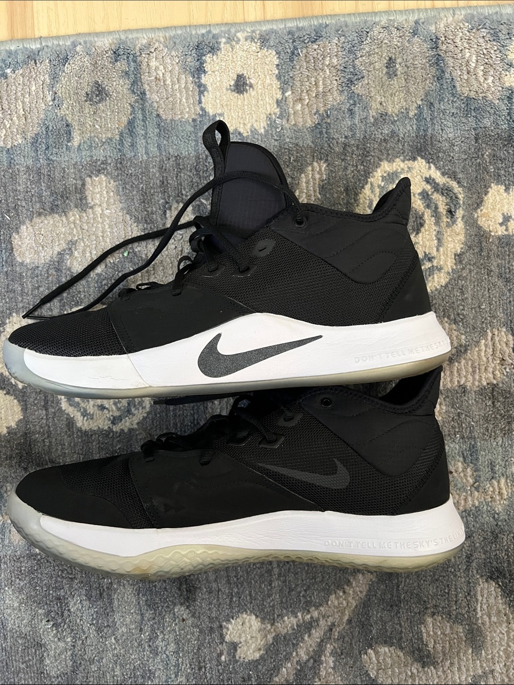 Nike PG 4s (Paul George) black white